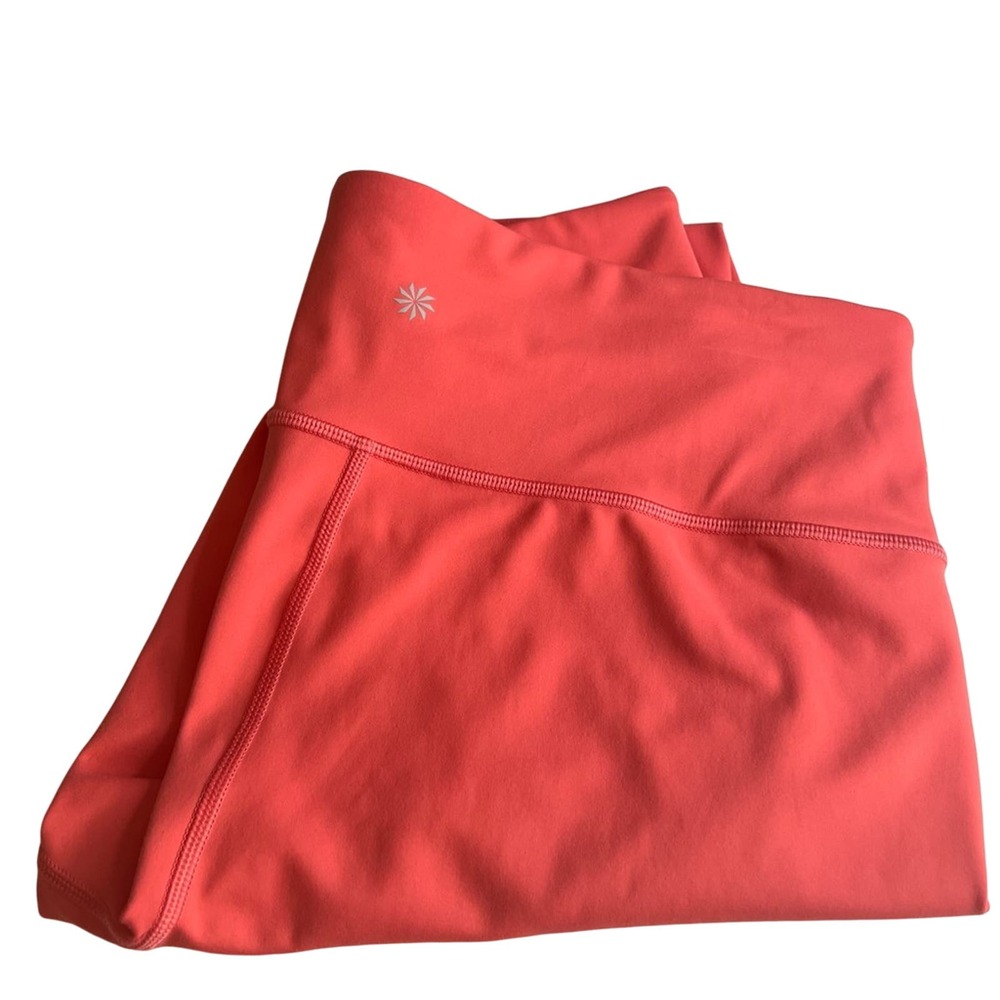 Athleta Elation 7/8 Tight Orange Coral Size Lp La… - image 2